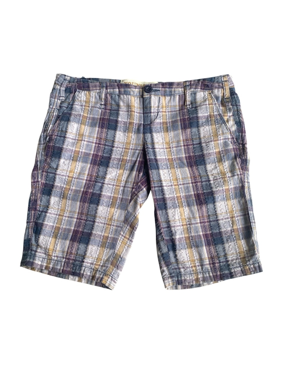 Vintage Y2K Younique Plaid Bermuda Shorts
